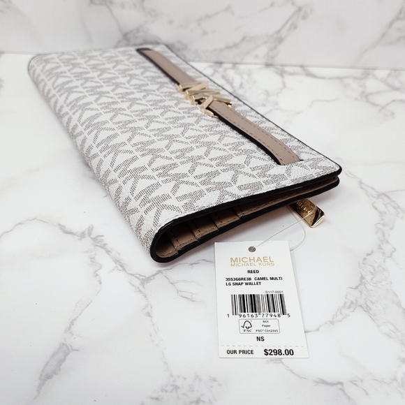 Michael Kors Reed Large Snap Wallet - Picture 5 of 7